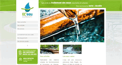 Desktop Screenshot of ec-eau.com